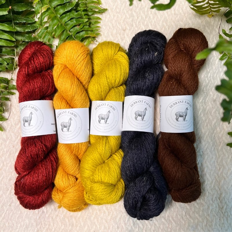 100% Alpaca Sport Weight Yarn