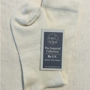 CoPacaWoo Socks-Creamy Natural