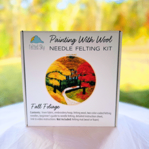 Fall Foliage Needle Felting Kit