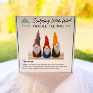 Gnomes Needle Felting Kit