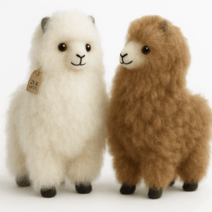 Handmade Alpaca Fiber Doll (5 in.)
