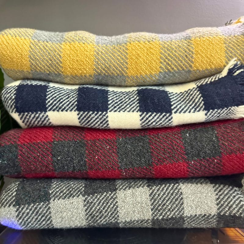 Checkered Farmhouse Throw